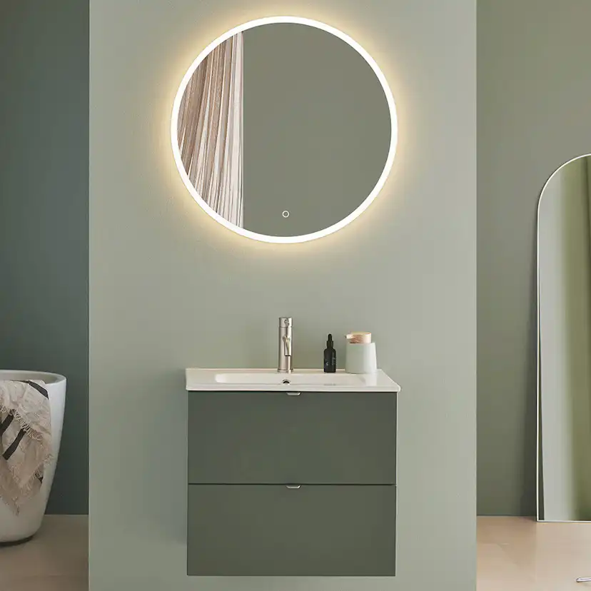 Tvättställsskåp Hafa Haze 2 Lådor med Tvättställ