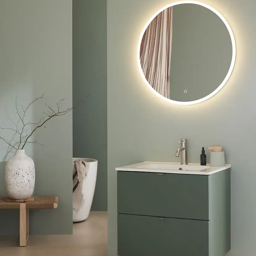 Tvättställsskåp Hafa Haze 2 Lådor med Tvättställ