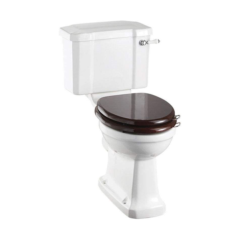 Toalettstol Burlington P12 Förhöjd 440 mm Med Mjukstängande Sits