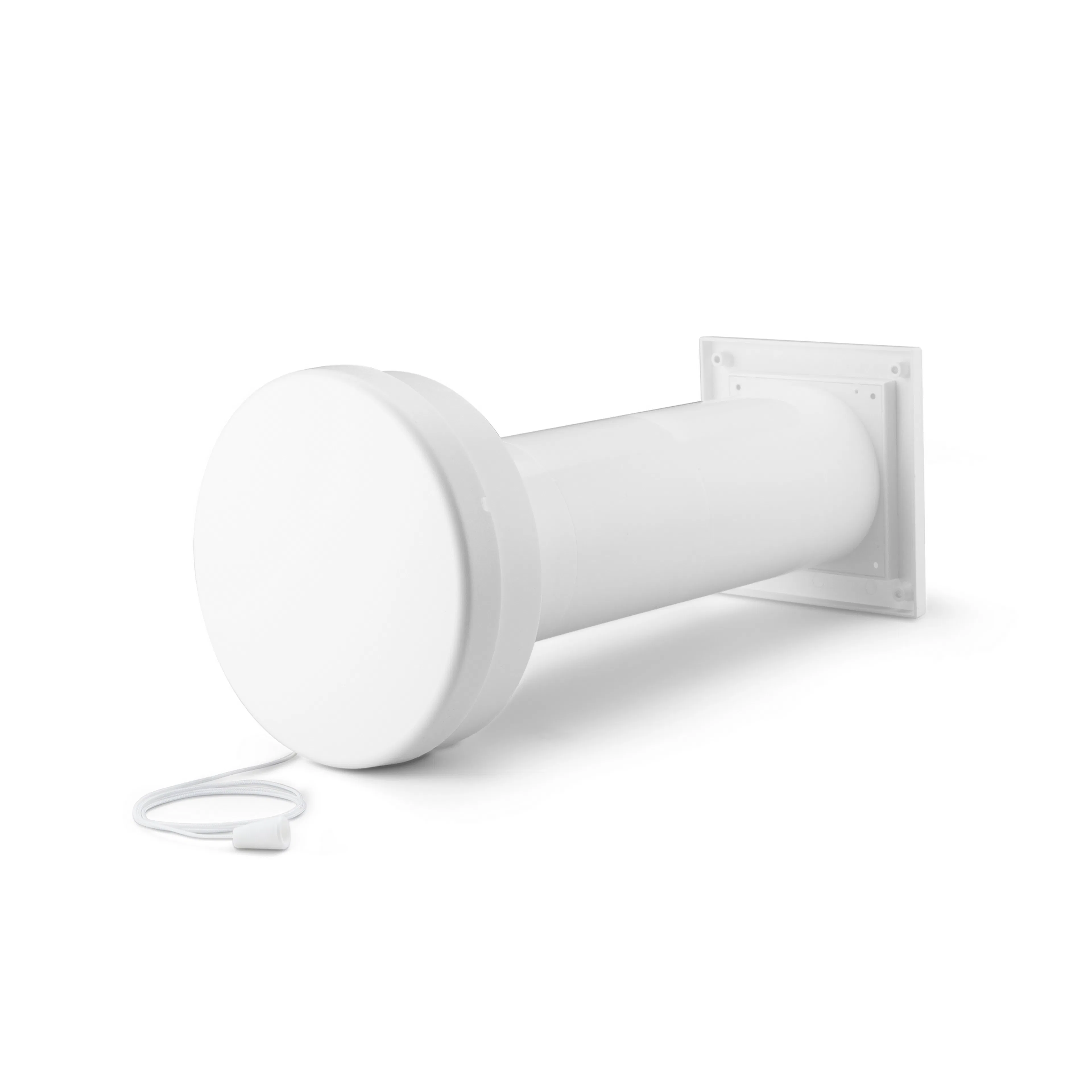 Väggventil Fresh F100 D102 KP Tilluftsventil med Filter & Kondenseringsisolering