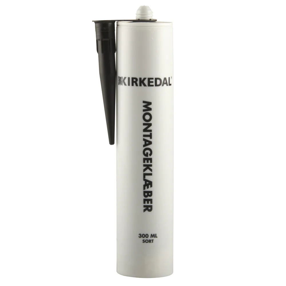 Monteringslim Kirkedal Black 300 ml