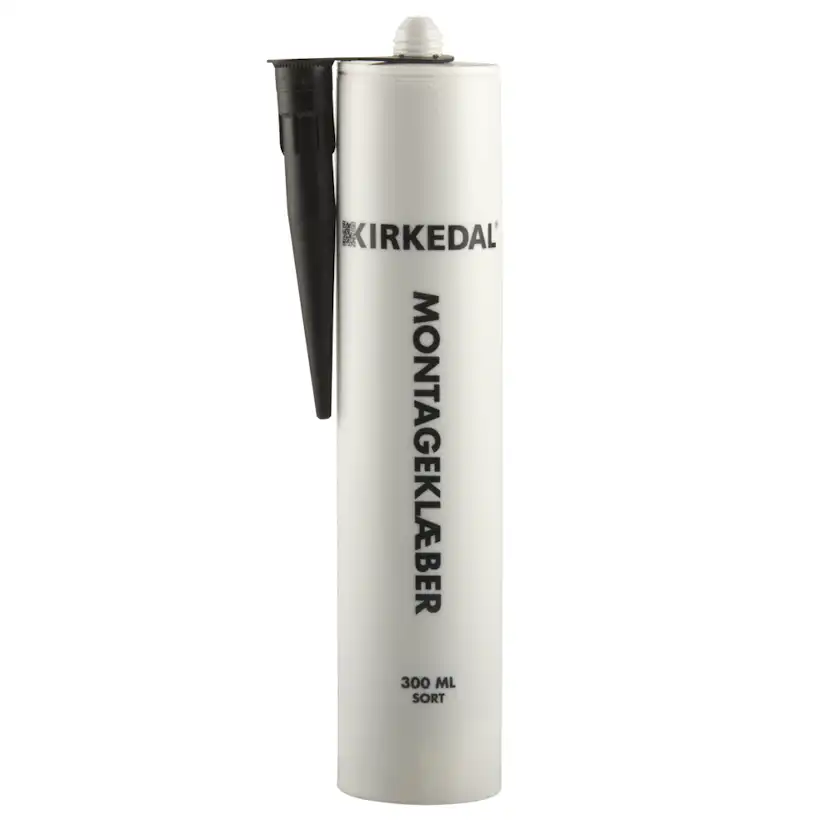 Monteringslim Kirkedal Black 300 ml