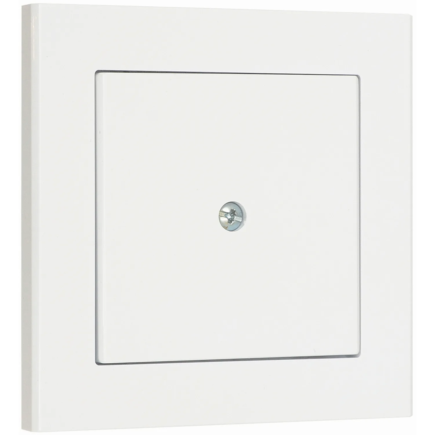 Strömbrytare Malmbergs Optima Blindplatta Skruvlös