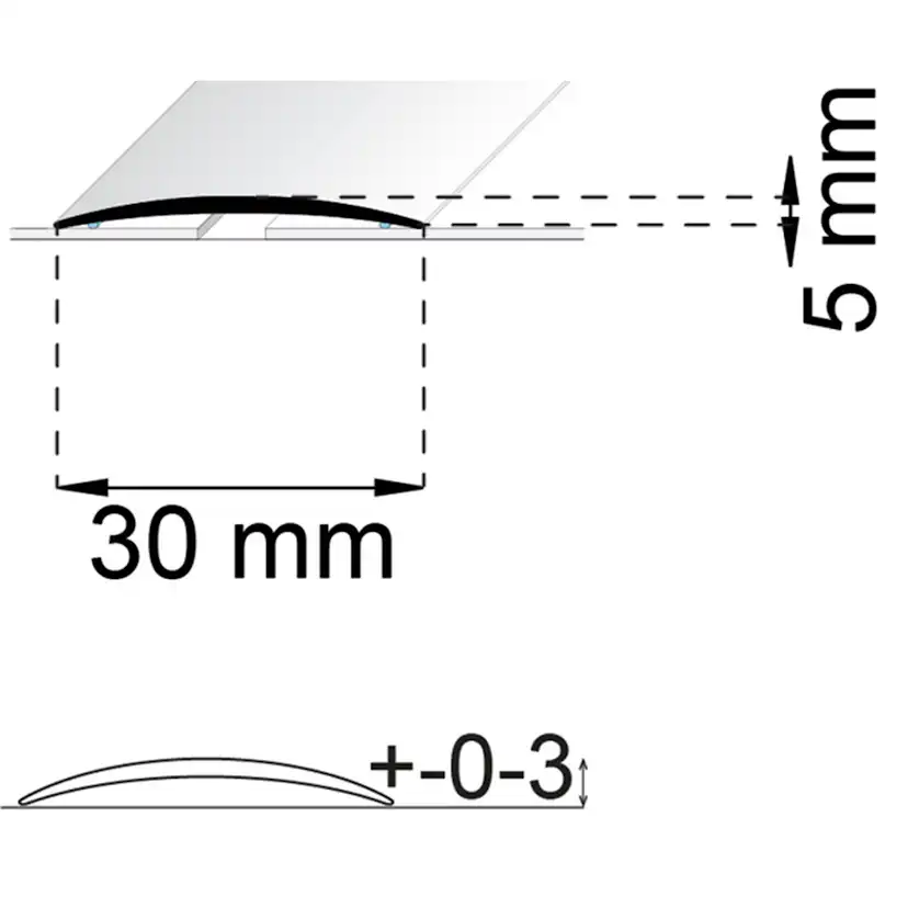 Skarvlist Habo SA03 Ek 30 mm