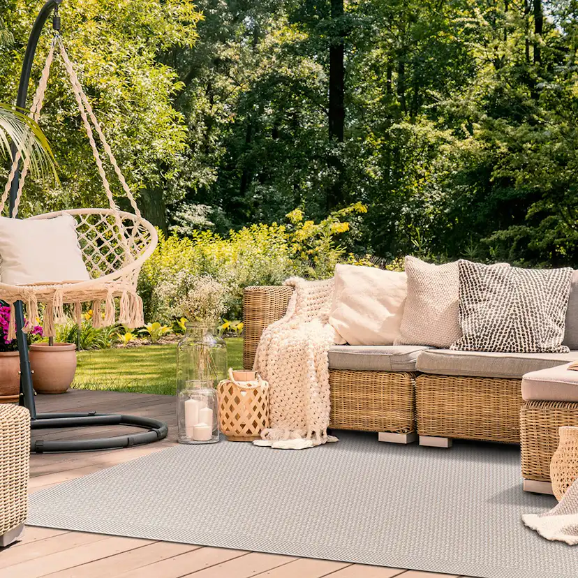 Utomhusmatta KM Carpets Miami Kvadrat