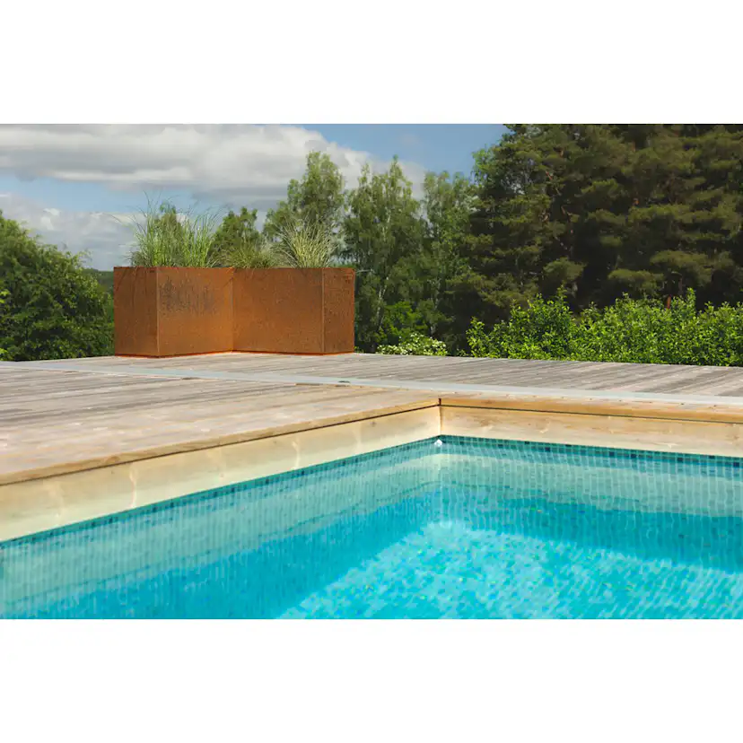 Komplett Hörn Jabo Planteringsbox Plantera 1200x1200x600 mm