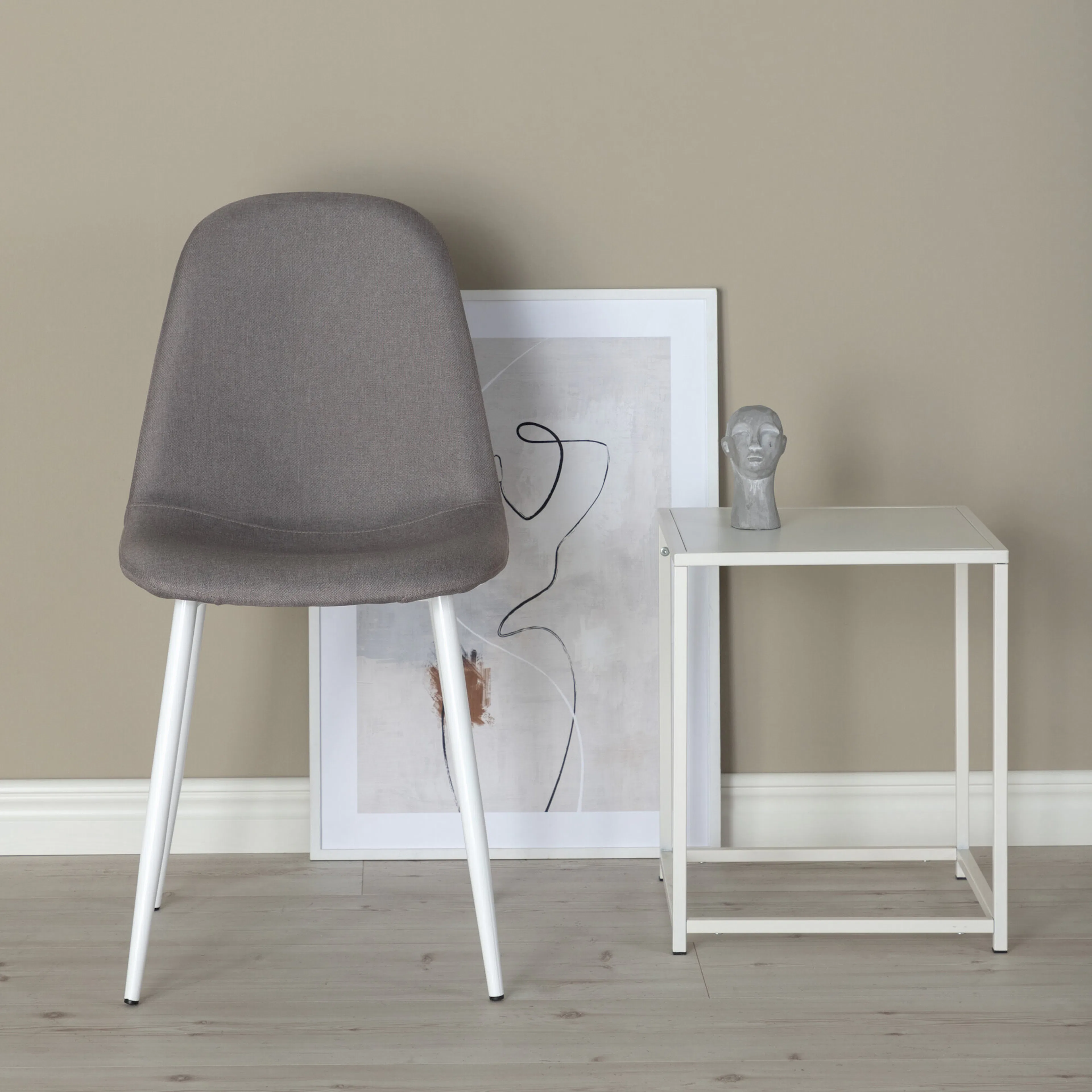 Matstol Venture Home Polar Grå/Vit