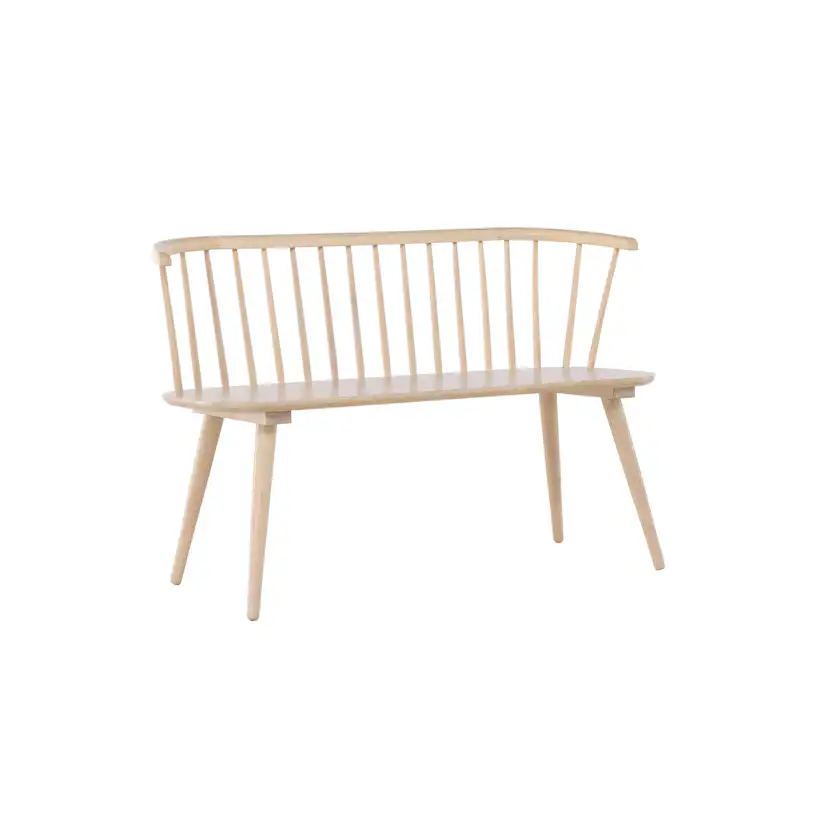 Kökssoffa Venture Home Bobby Vittvättad Träsoffa Inomhus 120 cm