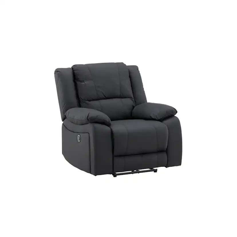 Reclinerfåtölj Venture Home Singapore Svart Fåtölj Polyester