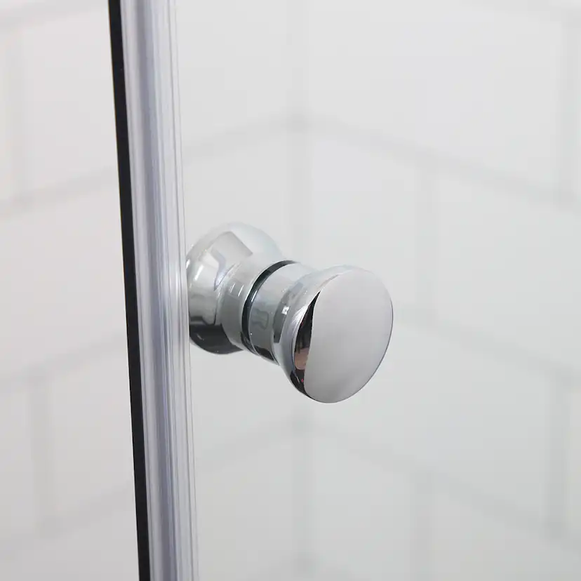 Duschdörr Bathlife Mångsidig Rak Dörr + Rak Dörr Mellan Vägg Delvis Frostat Glas