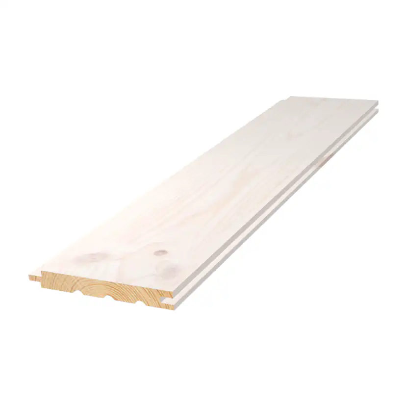 Träpanel Moelven Trend Slät Vitvax