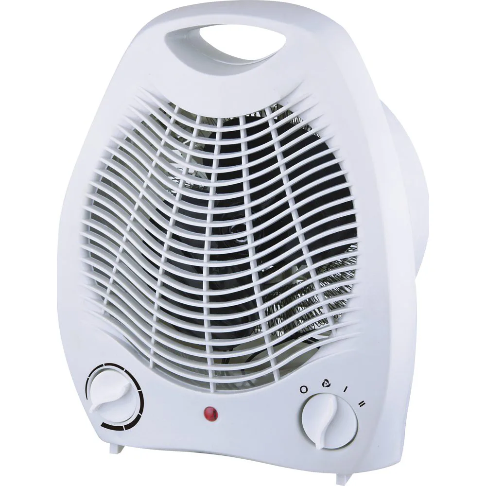 Värmefläkt Gelia Plast 2000 W Vit med bärhandtag