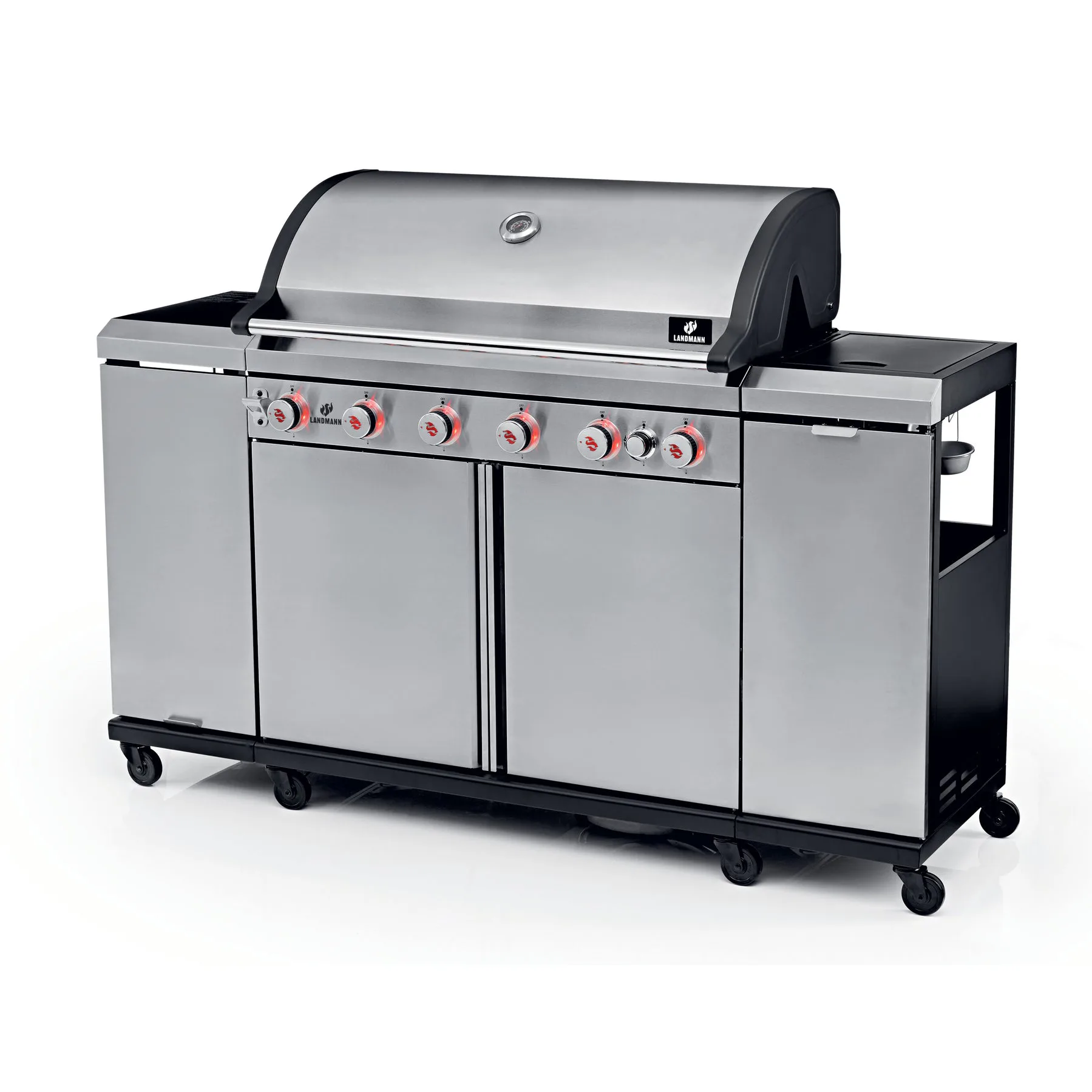 Gasolgrill Landmann Outdoor Kitchen 6.1 Stainless Steel