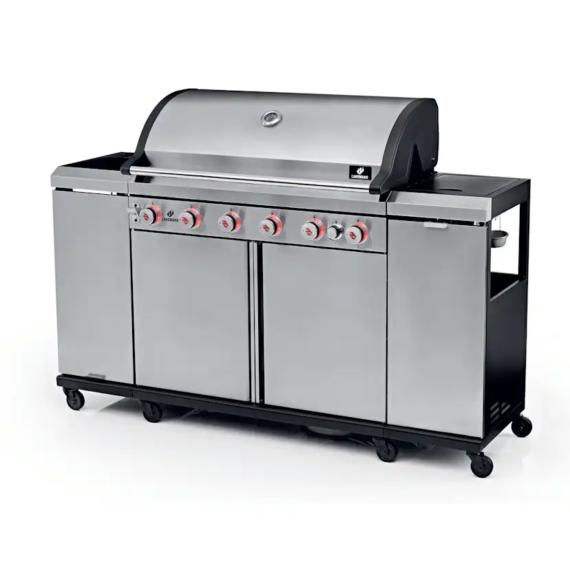 Gasolgrill Landmann Outdoor Kitchen 6.1 Stainless Steel