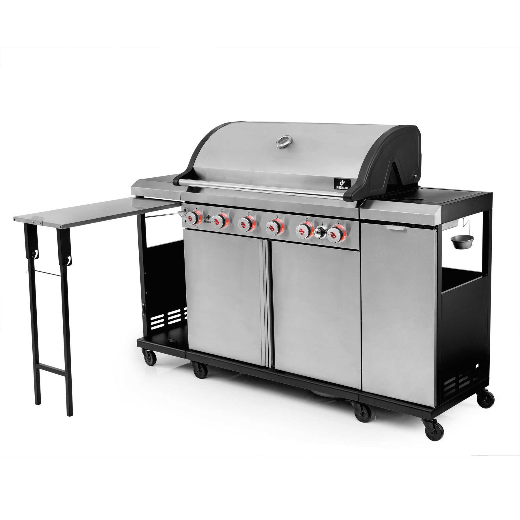 Gasolgrill Landmann Outdoor Kitchen 6.1 Stainless Steel