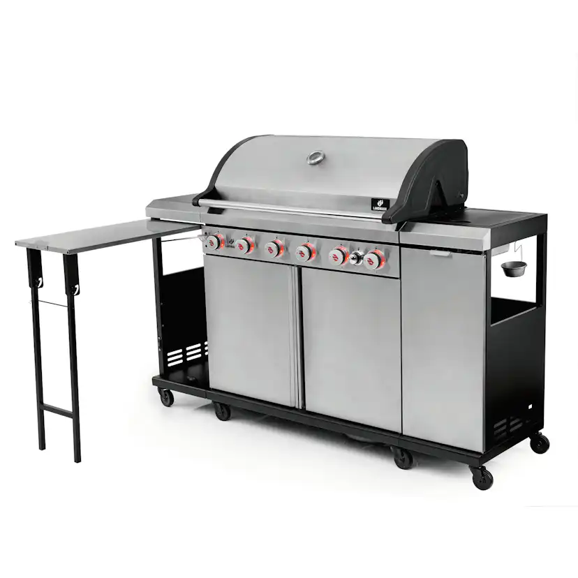 Gasolgrill Landmann Outdoor Kitchen 6.1 Stainless Steel