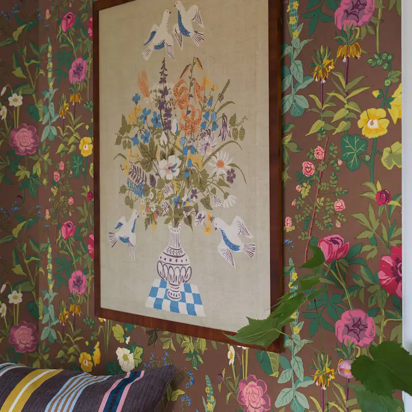 Tapet Boråstapeter Gocken Jobs Sommar 1954