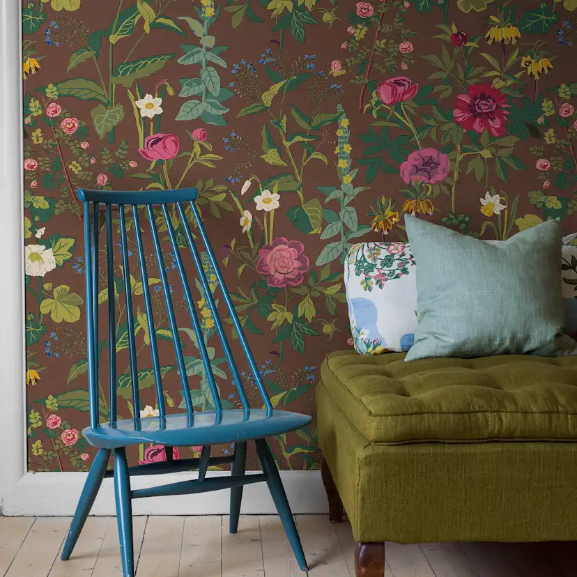 Tapet Boråstapeter Gocken Jobs Sommar 1954