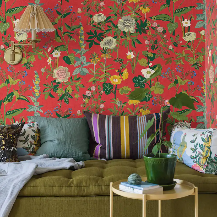 Tapet Boråstapeter Gocken Jobs Sommar 1955