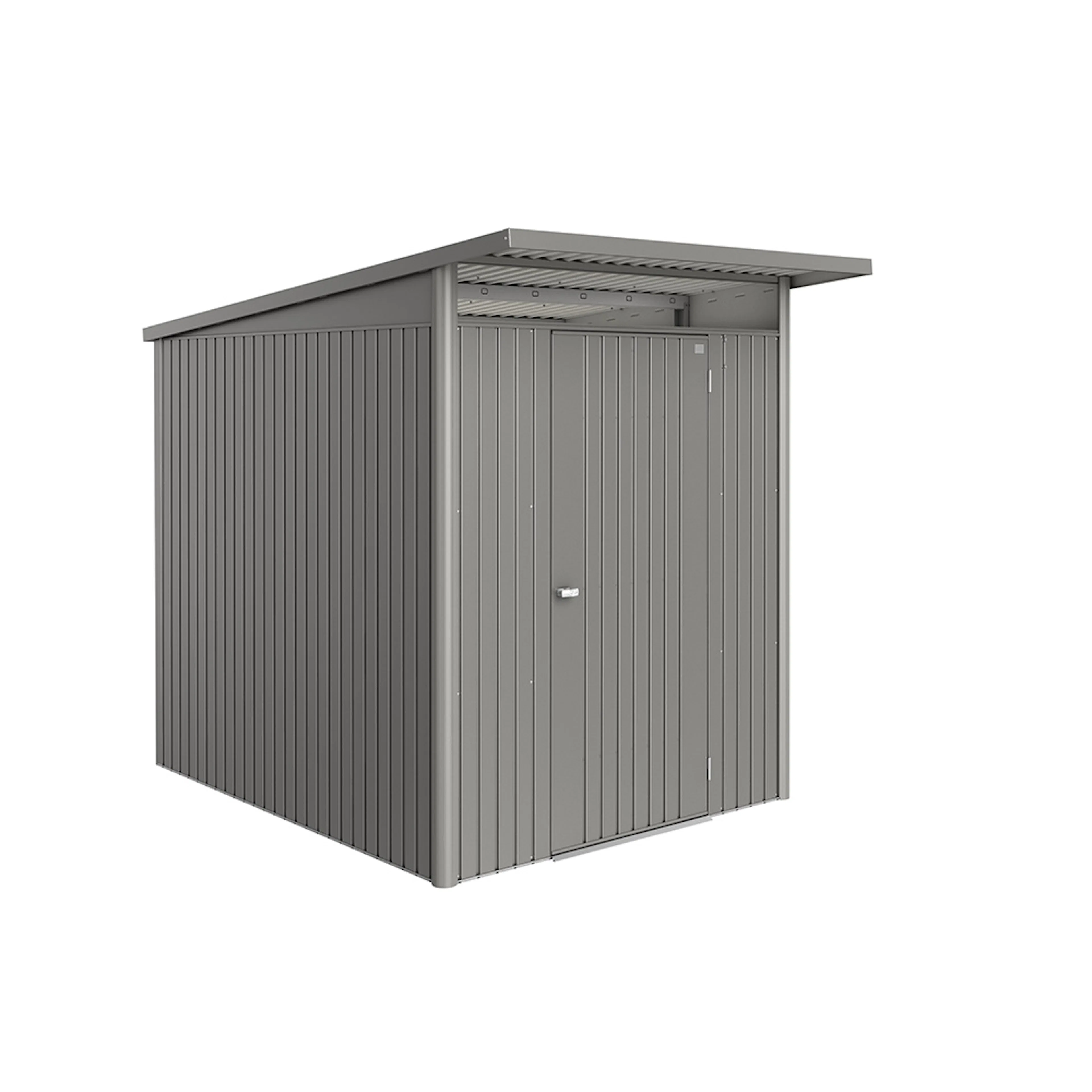 Redskapsbod Biohort Avantgarde Eco A2 Metallic Kvartsgrå Standarddörr