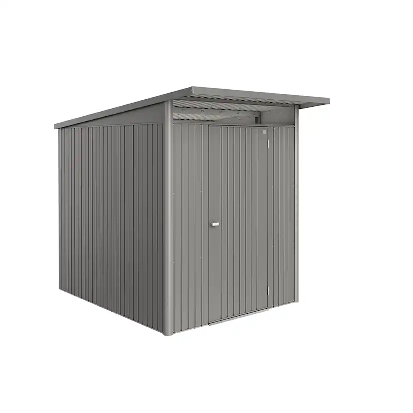 Redskapsbod Biohort Avantgarde Eco A2 Metallic Kvartsgrå Standarddörr