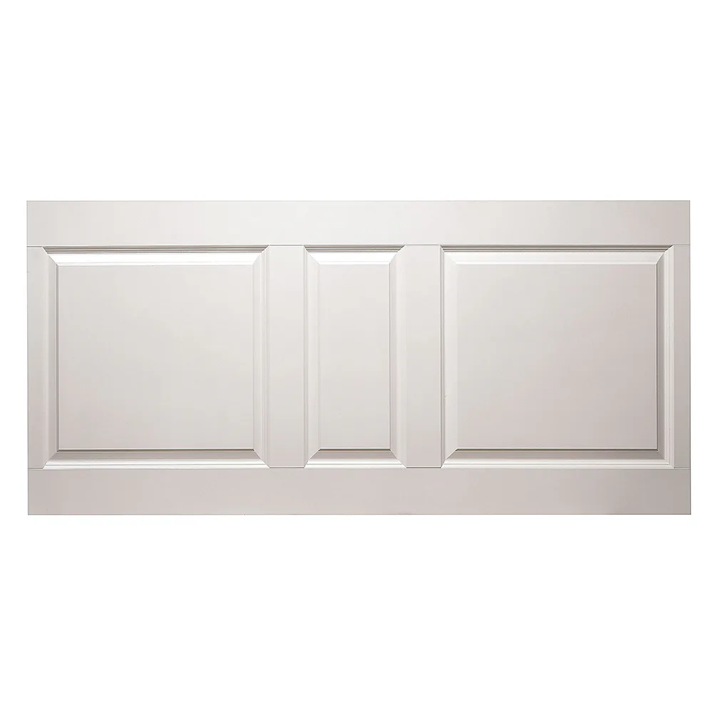 Panel Lundbergs Solliden Vitlackad Hdf 1845x837