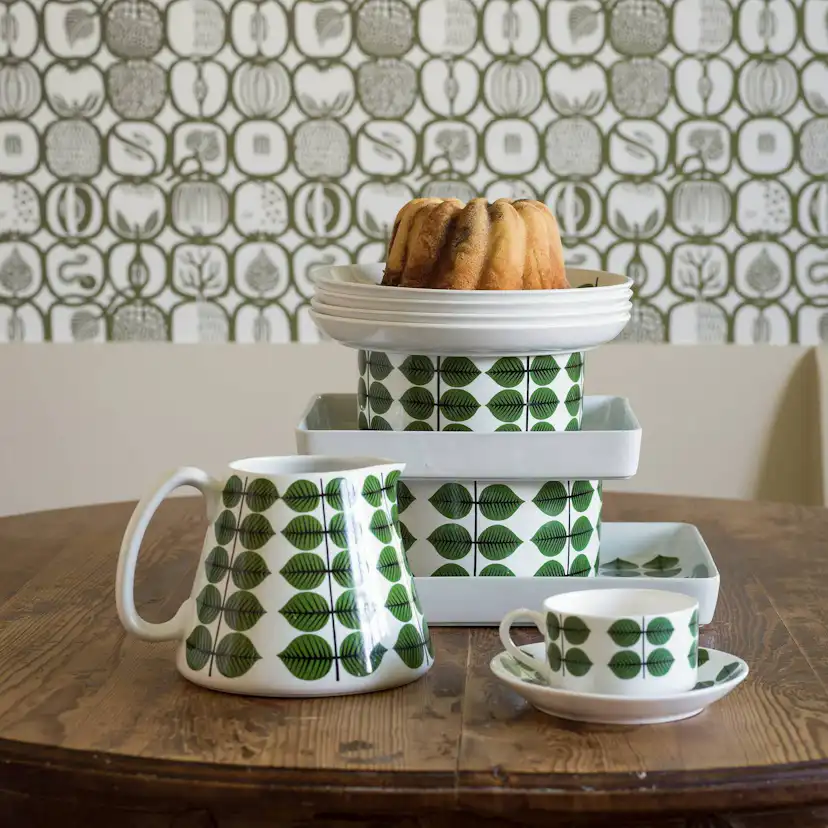 Tapet Boråstapeter Stig Lindberg Fruktlåda 1971