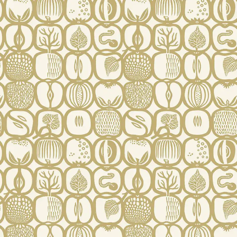 Tapet Boråstapeter Stig Lindberg Fruktlåda 1972