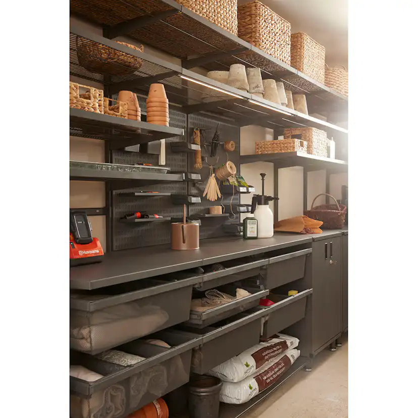 Arbetshylla Elfa Garage+ B: 60 D: 52