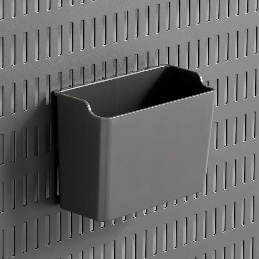 Box Elfa Garage+ Hög Grund för Förvaringstavla