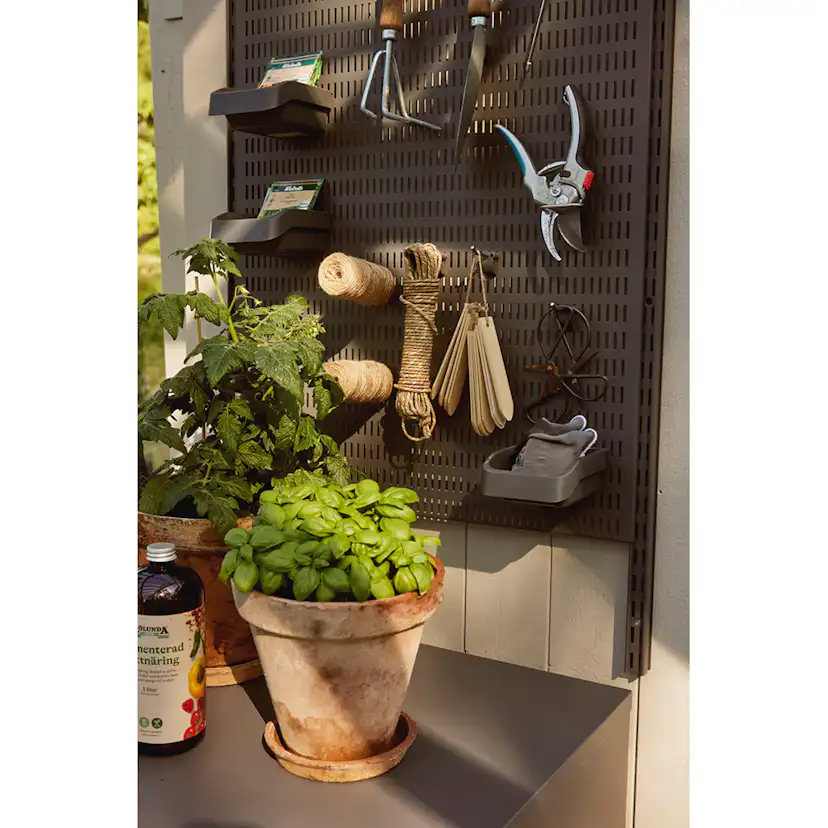 Förvaringslåda Elfa Garage+ Låg för Förvaringstavla