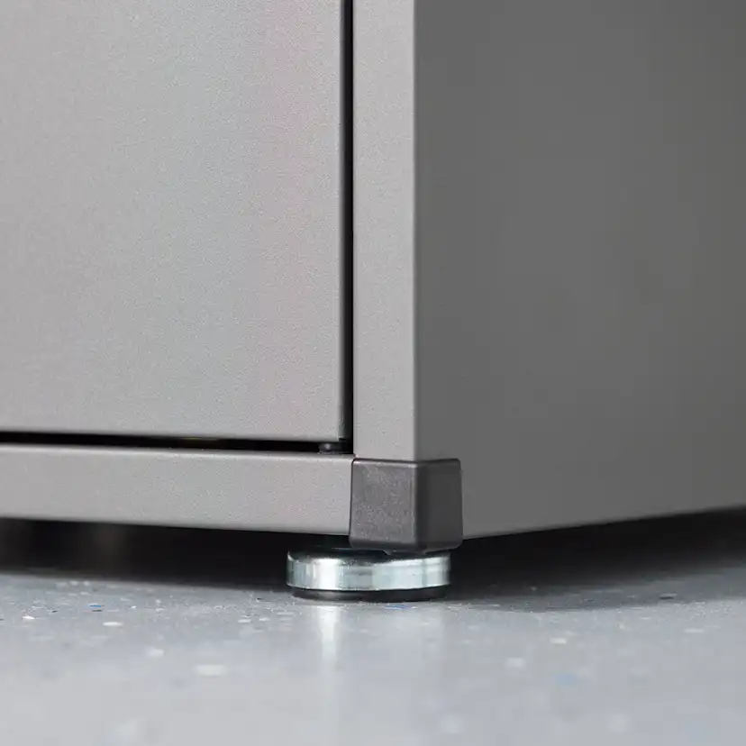 Justerbara Fötter Elfa Garage+ till Skåp 4-pack