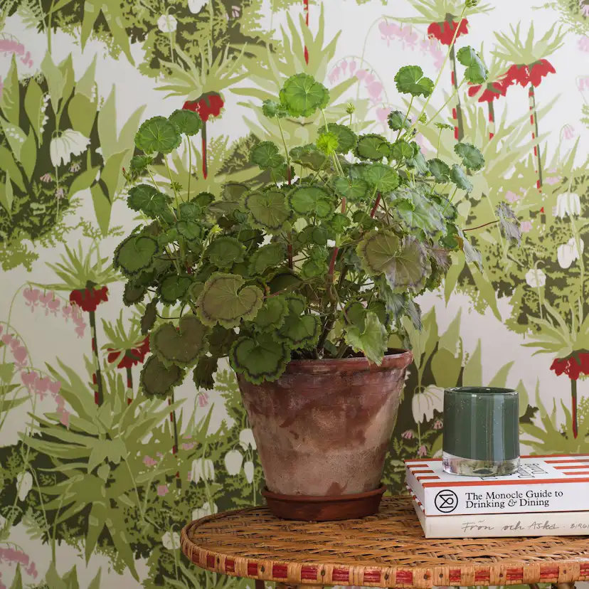 Tapet Boråstapeter Arne Jacobsen Kejsarkrona 1982