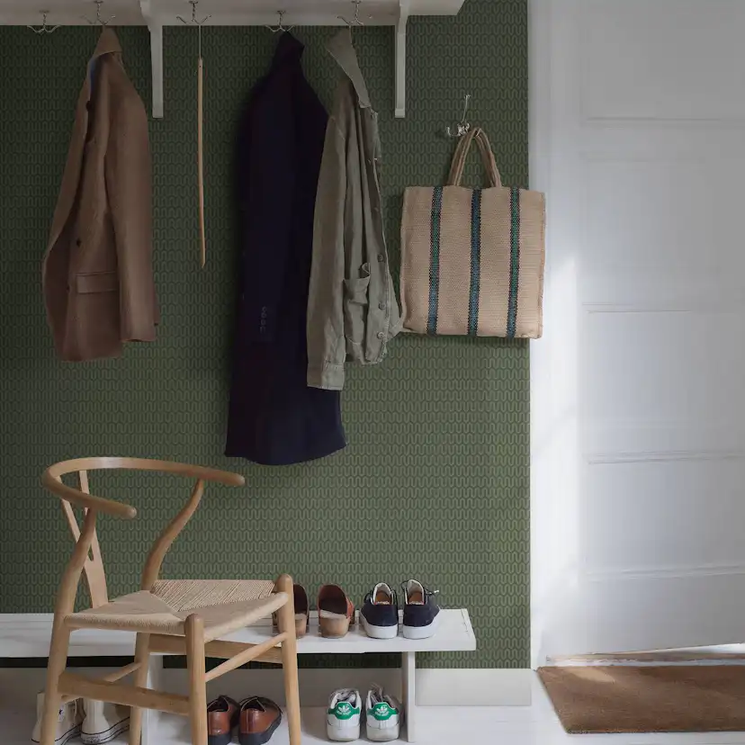 Tapet Boråstapeter Arne Jacobsen Ypsilon 1989