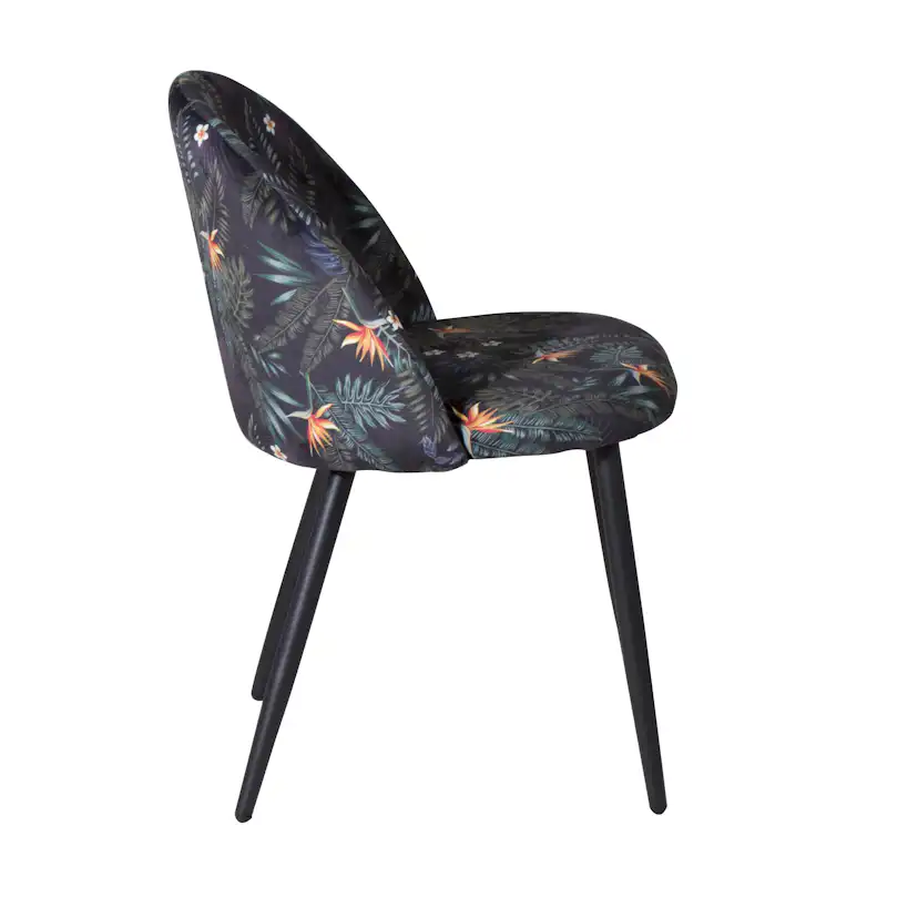 Matstol Venture Home Velvet Blommönstrad