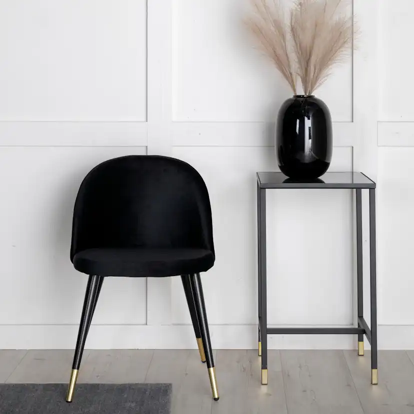 Matstol Venture Home Velvet Mässing