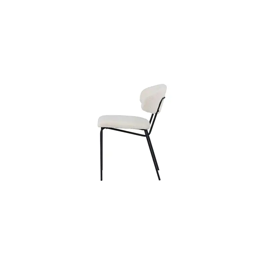 Matstol Venture Home Chico Stol i Boucle 2 st