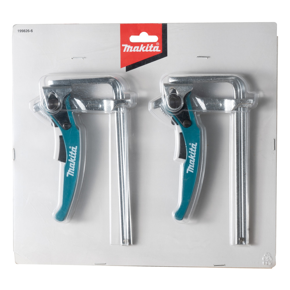 Tving Makita 199826-6 för styrskena 2-pack