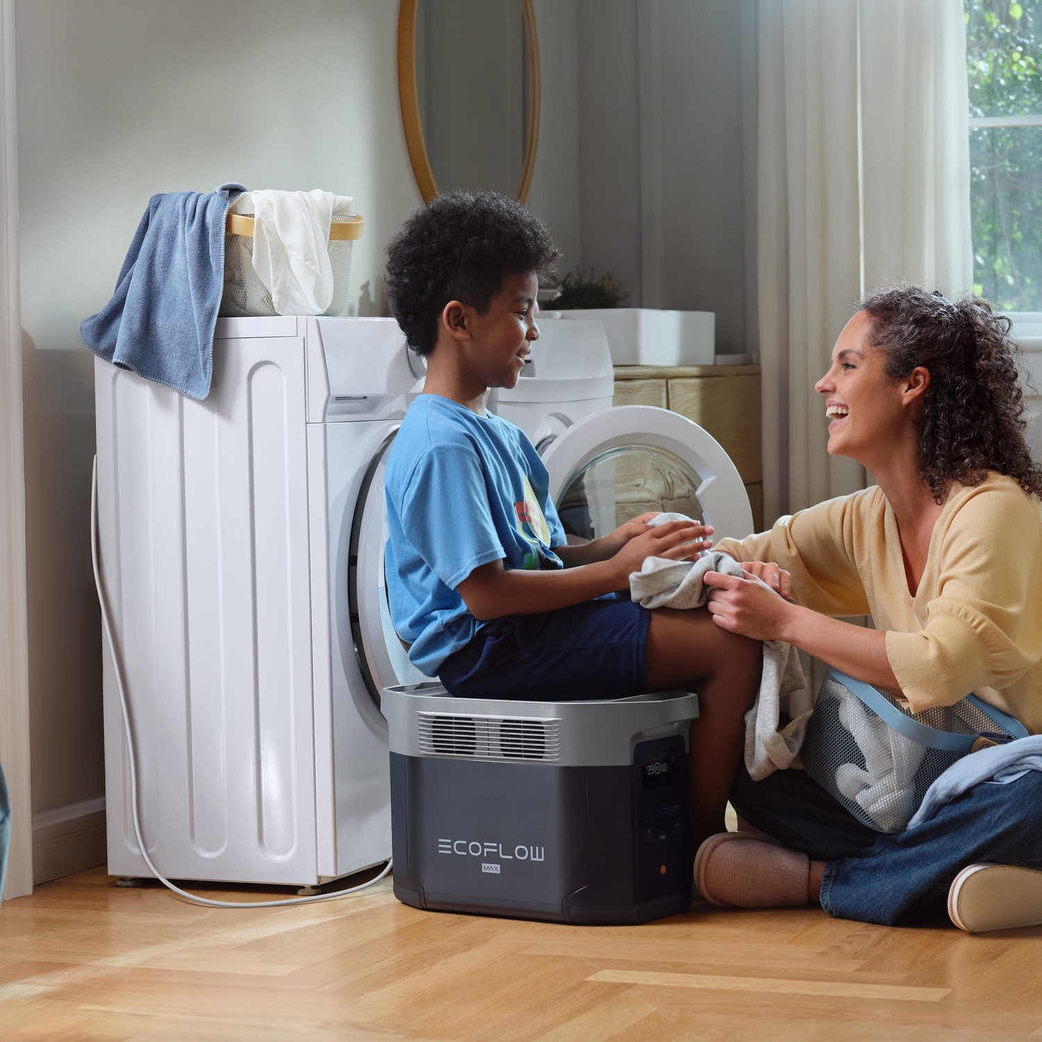 Powerstation Ecoflow Delta 2 Max Kapacitet 2048 Wh