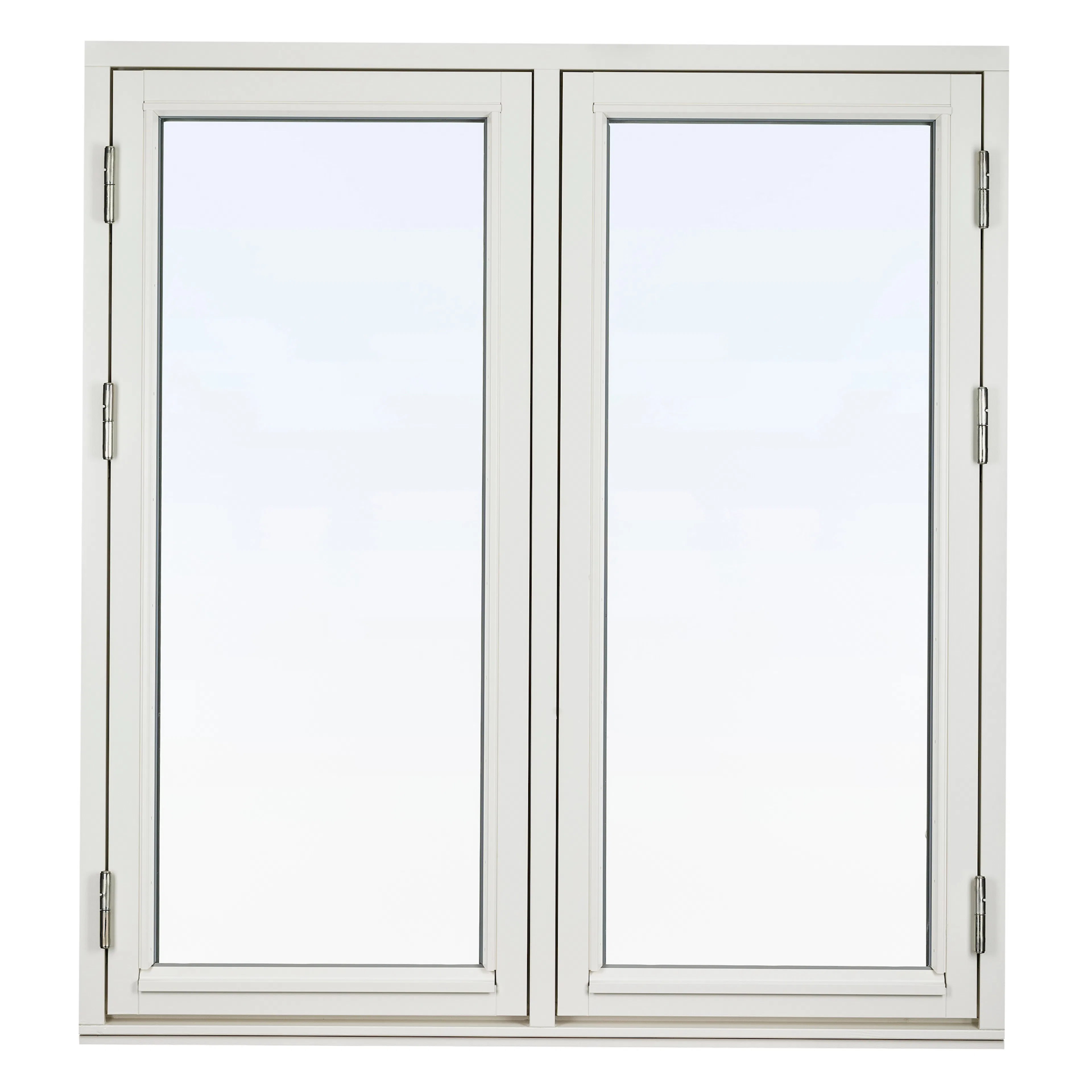 Sidohängt Fönster Svenska Fönster 2-Luft Trä 2-Glas Rund Profil