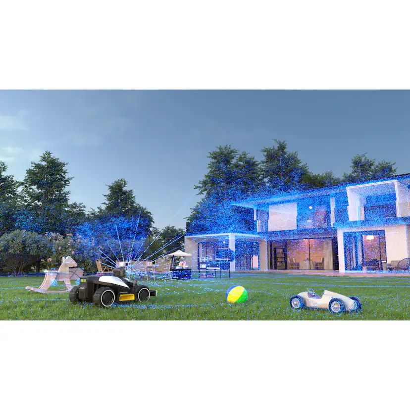 Robotgräsklippare Mammotion LUBA Mini AWD 1500 LiDAR Utan Slinga