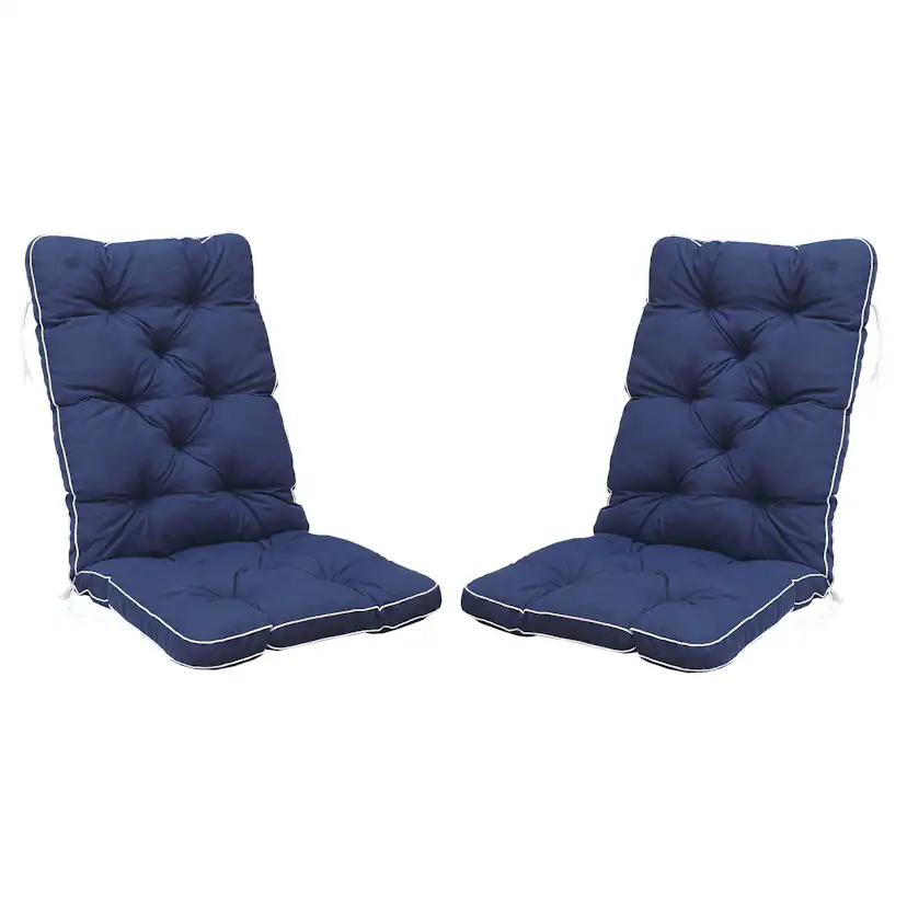 Sittdyna Baltic Garden Malmö Dynset till Trädgårdsfåtölj med Hög Rygg 2-pack