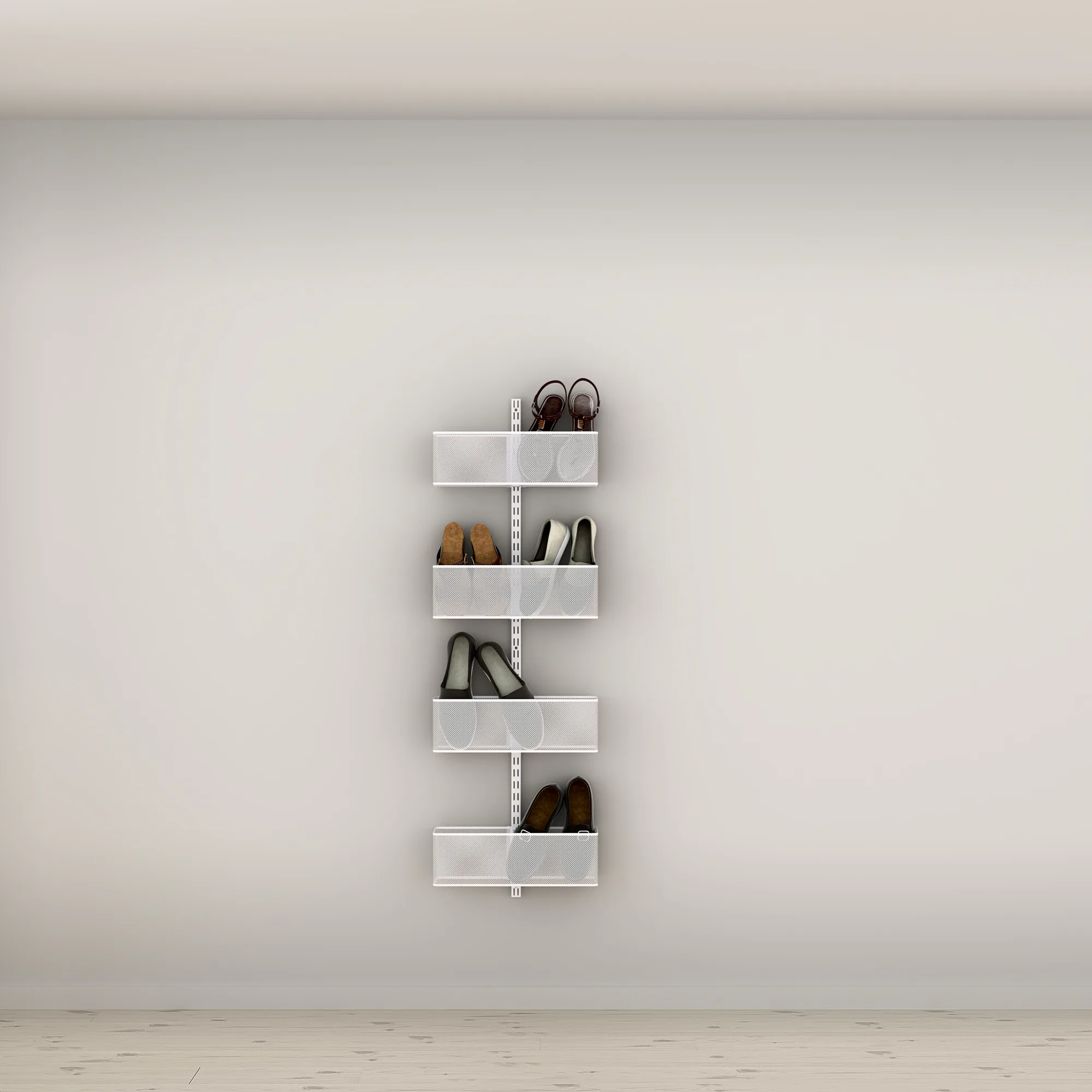 Skolösning Elfa Ready Solution Classic 1 15 cm Vit