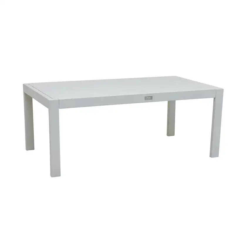 Loungebord Utomhus Eden Wood Ransvik Greige 77x138x55 cm Svensk Norrlandsfuru FSC