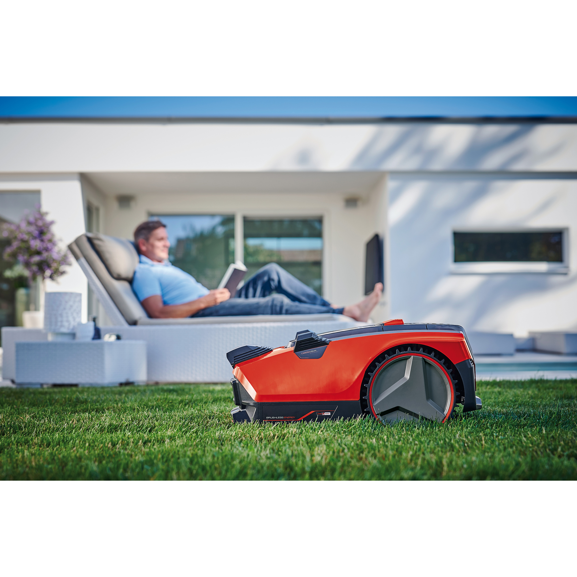 Robotgräsklippare Einhell Freelexo Cam 500 Utan Slinga