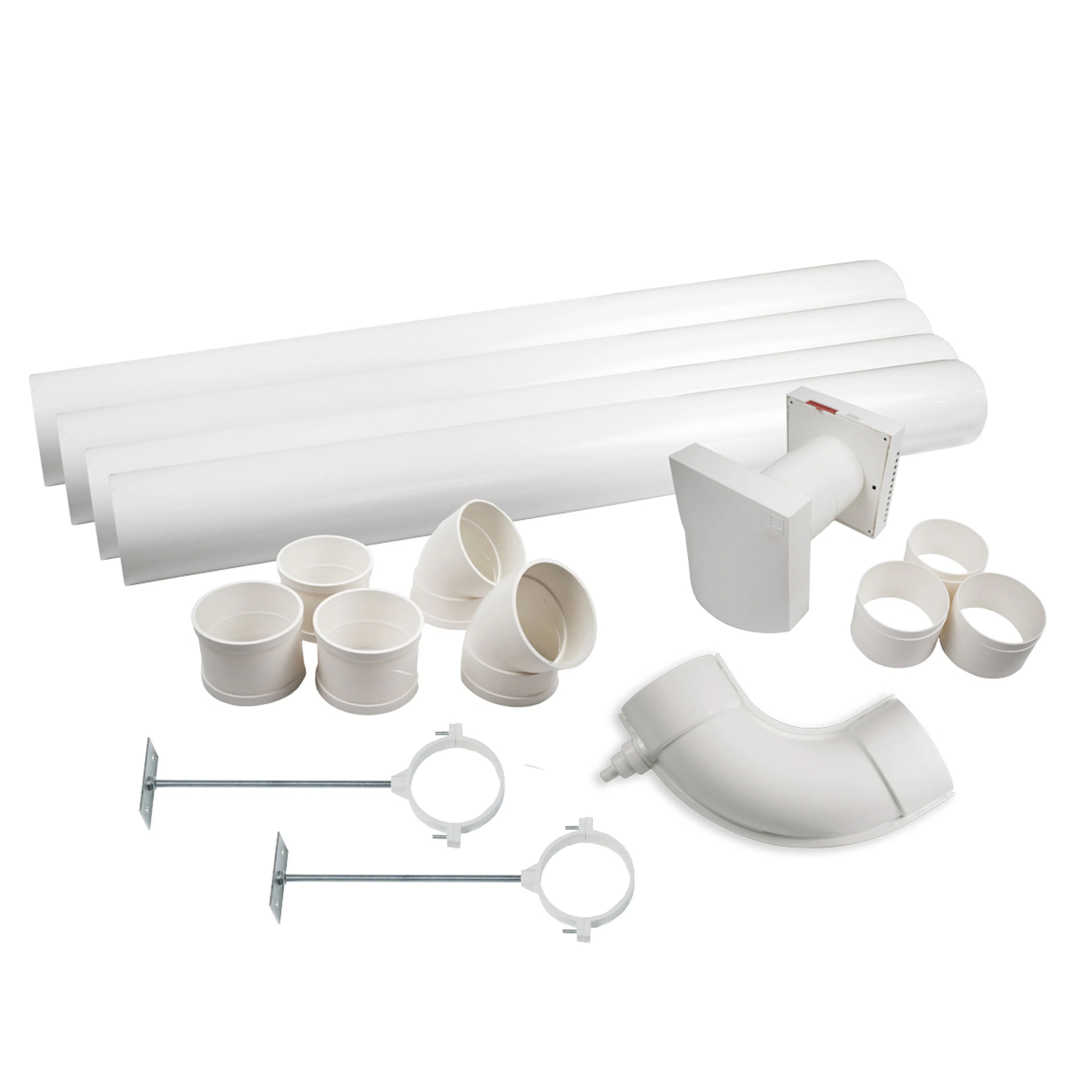 Ventilationssats Separett Nova Ø110 mm vit