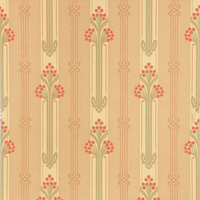 Tapet Duro Nergården Classic Paper - Mönstrad Tapet med Historisk Charm