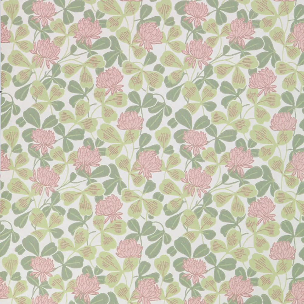Tapet Duro Klöver Classic Paper - Högklassisk Mönstrad Tapet
