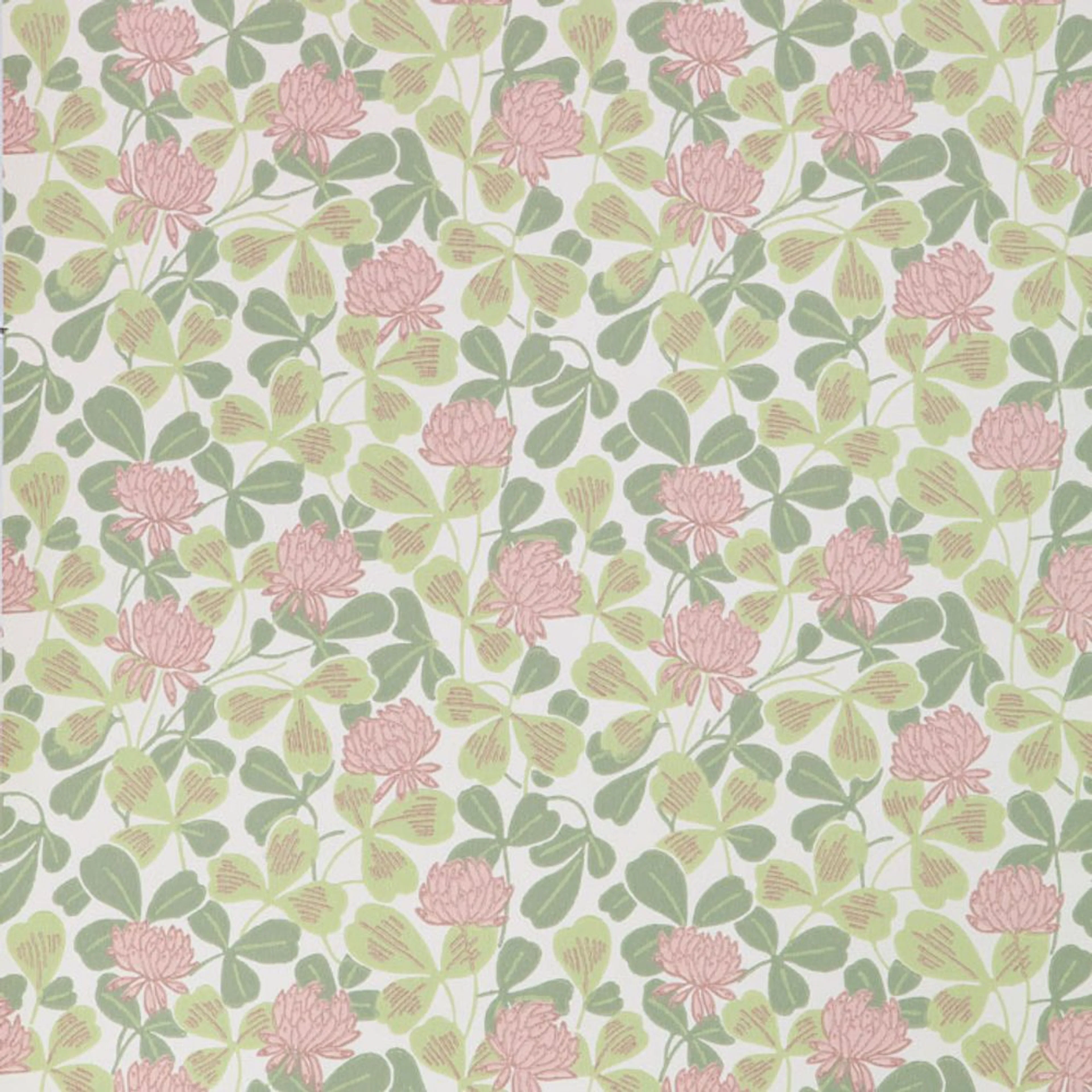 Tapet Duro Klöver Classic Paper - Högklassisk Mönstrad Tapet