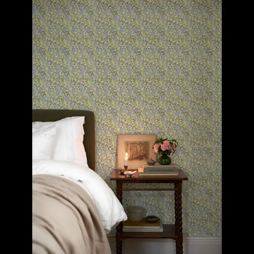 Mönstrad Tapet Duro Klöver Classic Gammalsvenska Papper